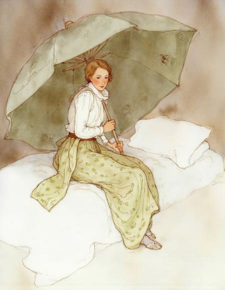 Children Book Illustration - Lisbeth Zerger Style Flux1-Dev