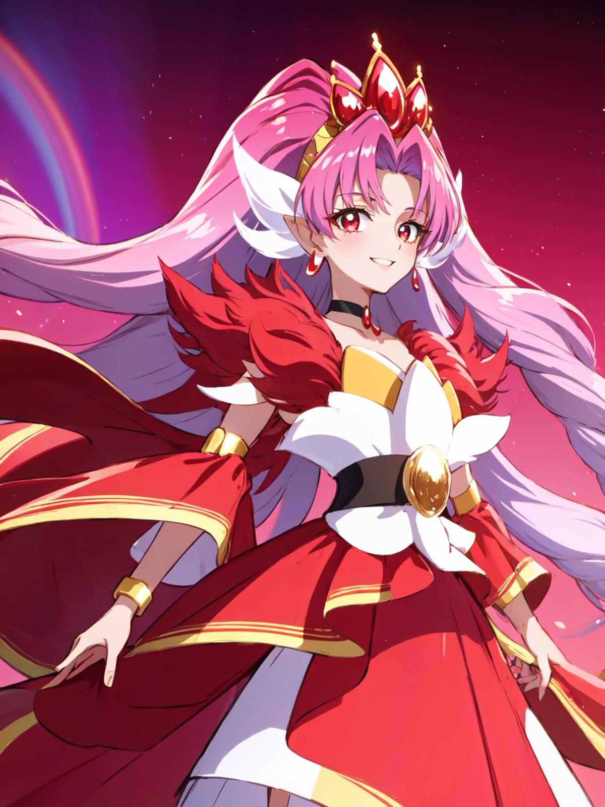 Cure Scarlet (Go! Princess Pretty Cure) Go！プリンセスプリキュア キュアスカーレット image by secretmoon