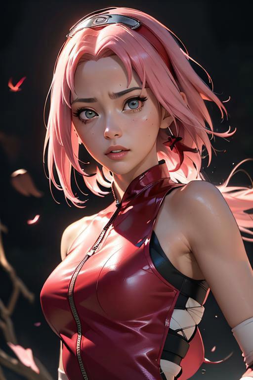 Sakura Haruno - Naruto Shippuden - Character LORA image by R4dW0lf