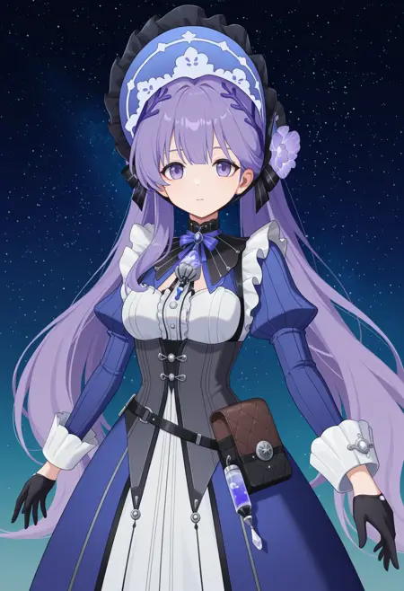 【Illustrious&noob】Wuthering Waves_Rosemary丨鸣潮_罗斯玛丽