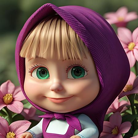 Masha (Masha and the bear) | Маша (Маша и Медведь) | Pony & Illustrious Pony
