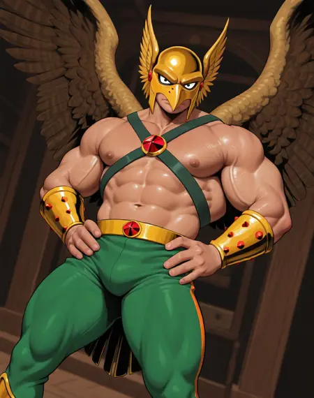 Hawkman Classic Comic (DC Comics) (Illustrious) (AD)