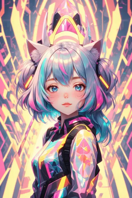 Holographic Euphoria Fashion -fC 全息霓虹