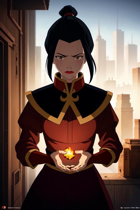 (dark theme:0.6), (dark shot:1.1), epic realistic, (dark shot:1.4), 80mm, (anime), (illustration), cartoon, detailed, azula, 1girl, solo, short hair, black hair, hair ornament, ponytail,  brown eyes,  lipstick,  red lips ,<lora:azula:0.55>
maid, embarrassed, blush, looks away, art by greg rutkowski and artgerm, soft cinematic light, adobe lightroom, photolab, hdr, intricate, highly detailed, (depth of field:1.4), soft light, sharp, exposure blend, medium shot, bokeh, (hdr:1.4), high contrast, (cinematic, teal and orange:0.85), (muted colors, dim colors, soothing tones:1.3), low saturation, (hyperdetailed:1.2), (noir:0.4), faded, (neutral colors:1.2), (hdr:1.4), (muted colors:1.2), hyperdetailed, (artstation:1.4), cinematic, warm lights, dramatic light, (intricate details:1.1), complex background, (rutkowski:0.66), (teal and orange:0.4), (hdr:1.22), muted colors, complex background, hyperdetailed, art [[by jordan grimmer]]