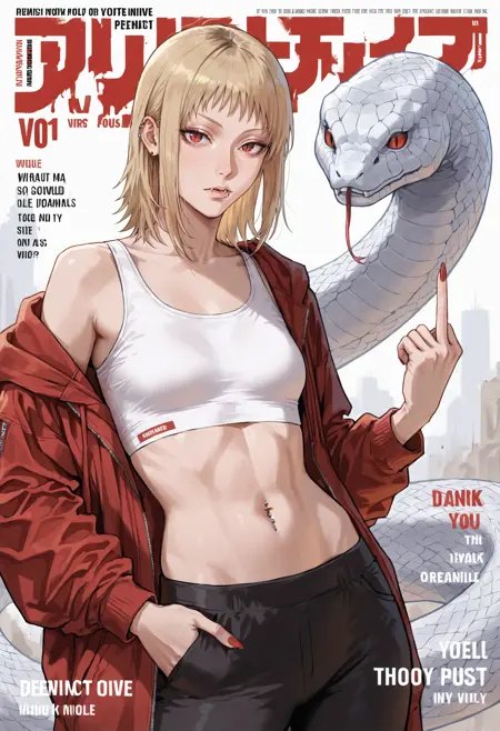 Akane Sawatari (沢渡アカネ) - Chainsaw Man