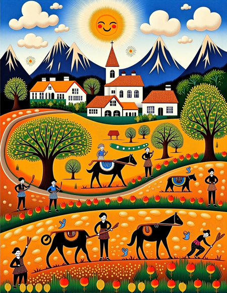 Folk Art FLUX