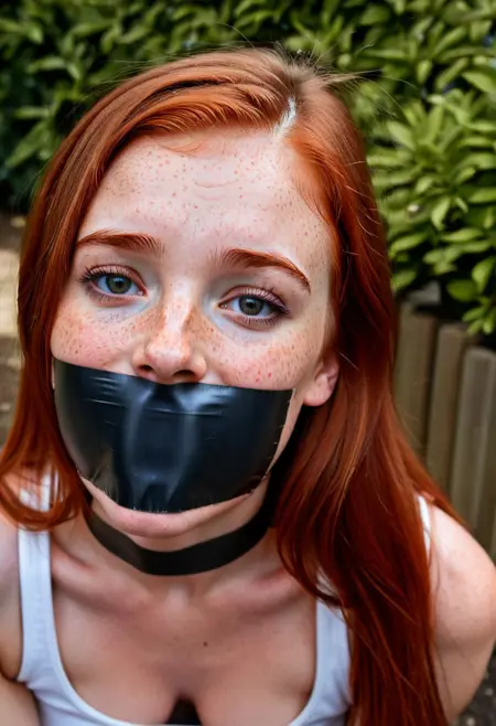 Tape Gagged (ShinyredAI)