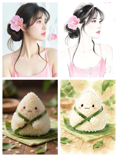 qwen edit 一键水彩风格 v1.0