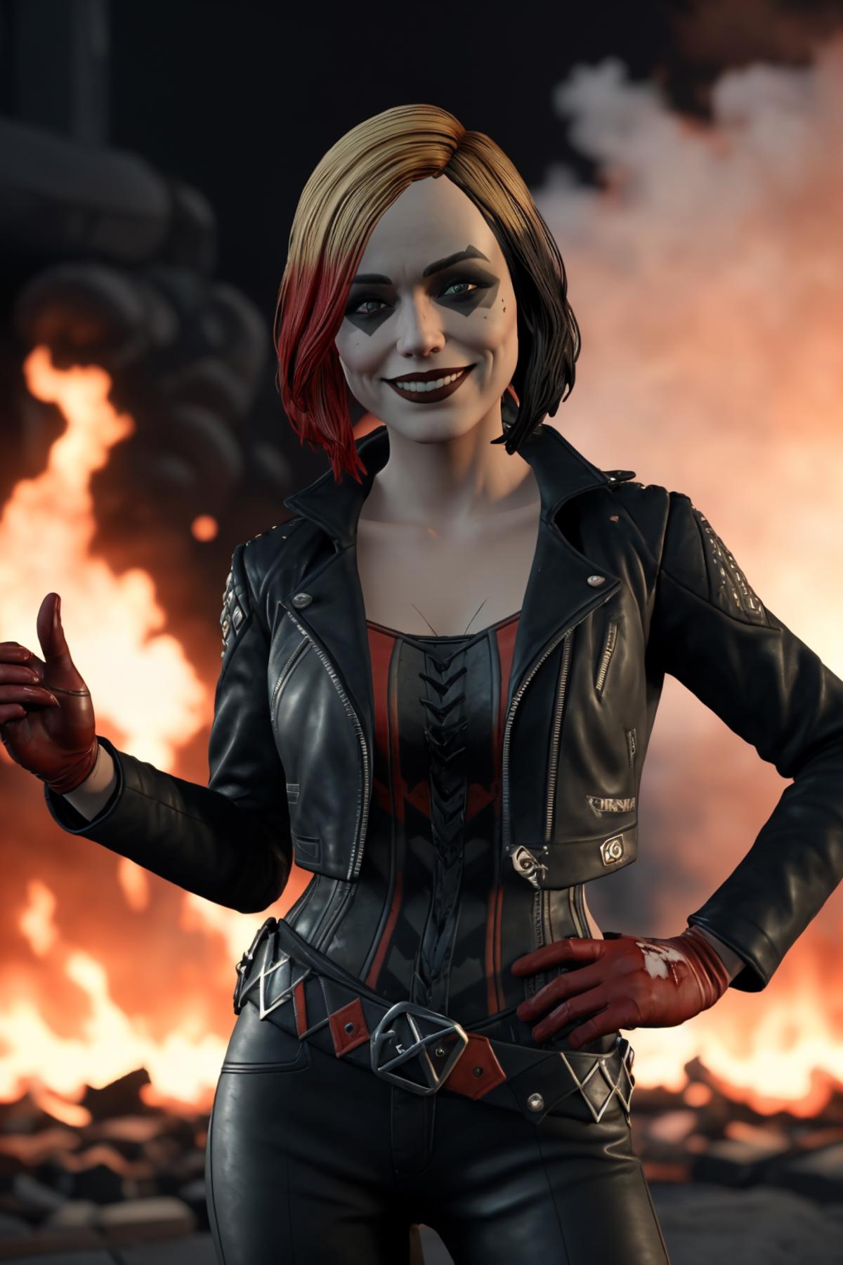 Harley Quinn - Telltale Batman: The Enemy Within - v1.0 | Stable Diffusion  LoRA | Civitai