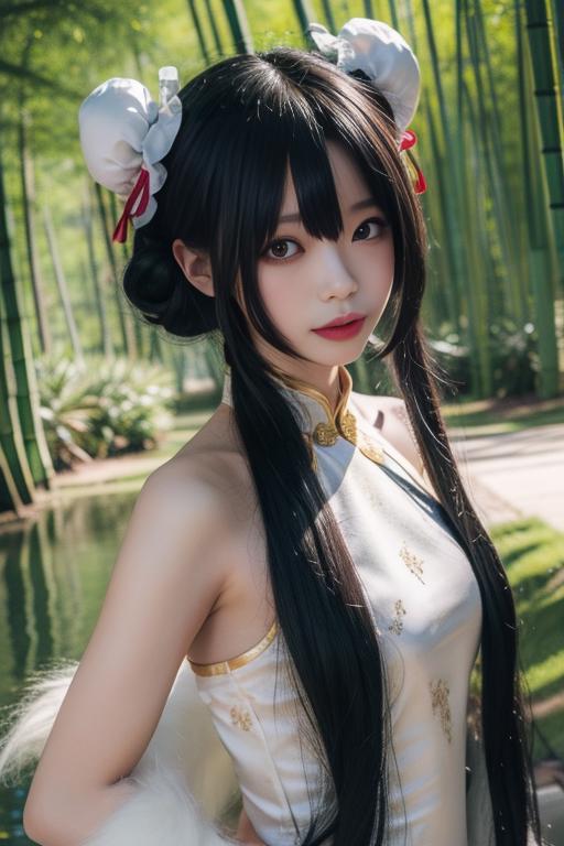 时崎狂三 旗袍 tokisaki kurumi chinese clothes image by Thxx