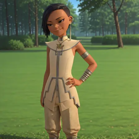 Namaari - First outfit (Raya and the Last Dragon)