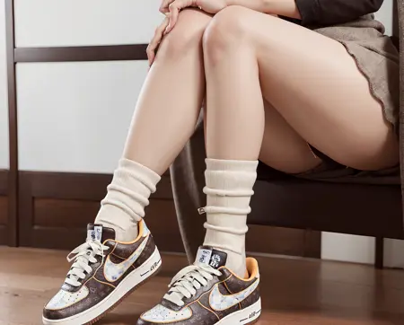 [LoRA] Nike AF1 x Louis vuitton - Sneaker  