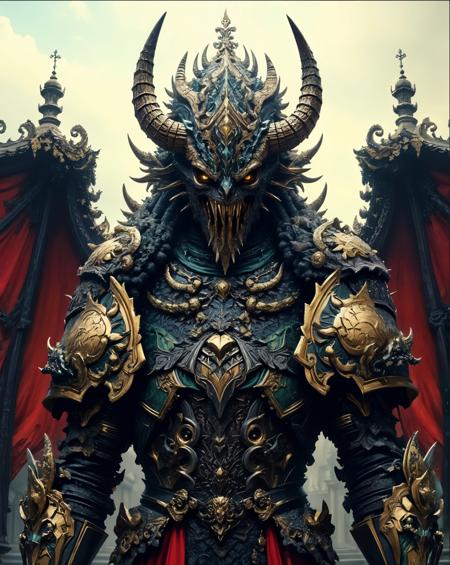 The Dark Forge: Diablo IV Armored Mephisto Concept Armored Mephisto