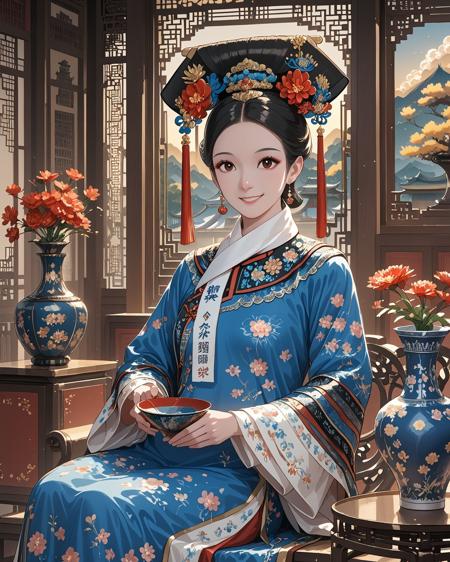 QingFashion - Qing Dynasty Women's Hairstyles and Clothing v1.0 Pony
