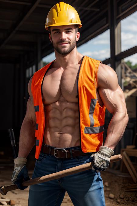 Sexy Construction Worker - v1.0 | Stable Diffusion LoRA | Civitai