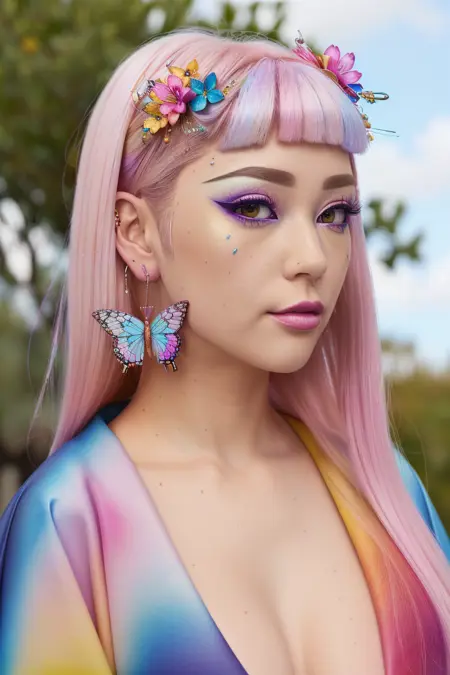 Microbangs Hair