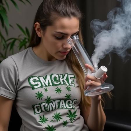 Smoking Weed Flux1Dv1.0