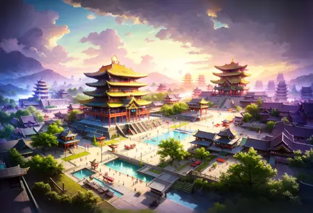 场景概念(Scene concept art)