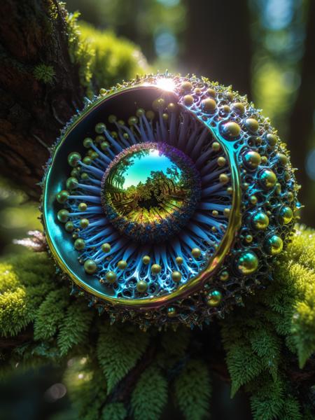 raw photo of lifeforms, sitting on the trees, another planet flora, alien, Futuristic, foam,alien flora,, tactical, sleek, dark, highly detailed, alien forest, sunny day in forest,  Miki Asai Macro photography, close-up, hyper detailed, trending on artstation, sharp focus, studio photo, highly detailed,macro photo, by greg rutkowski, intricate details, realistic,8k,  sharp details <xl_more_art-full_v1_1_0.5:1>, 8k, masterpiece, artstation, Panoramic, iridescence, hdr, sun light, metallic
<lora:fractal-art.v1:0.8>