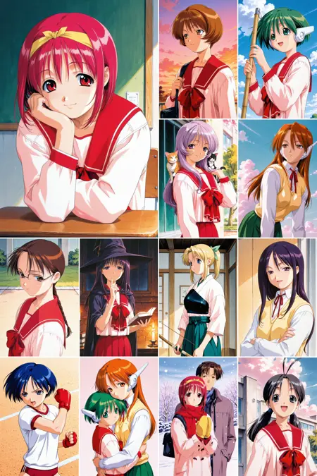 [illustrious XL] 12 in 1,《ToHeart》-Artist Style