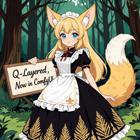 Qwen Image Layered(GGUF) i2L-T2L(Subgraph) Workflow v1.0