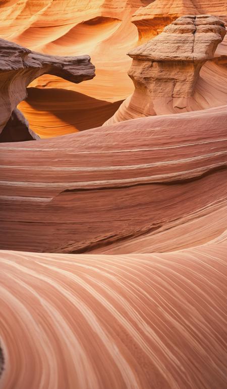 Abstract,
Antelope,
Blurred Motion,
Canyon,
Color Image,
Curve,
Desert Area,
Geology,
Horizontal,
Landscape - Scenery,
No People,
Outdoors,
Pattern,
Photography,
Rock - Object,
Sandstone,
Striped,
Travel Destinations,
breathtaking photograph, dramatic light, award-winning, professional, highly detailed . 35mm photograph, film, bokeh, professional, 4k ,minimalistic, daylight, warm atmosphere, cinematic look, simple look, simple style, dramatic scene, unusual scene