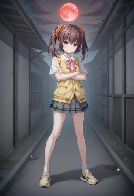 烏野 つばめ from Haison Shoujo 廃村少女