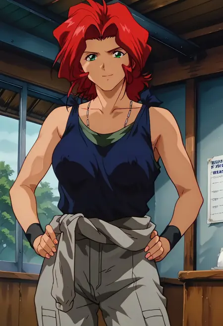 Karen Joshua (カレン・ジョシュワ) - Mobile Suit Gundam: The 08th MS Team