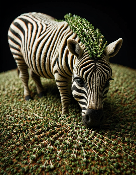 ral-spicethyme, with Zebra print, shallow depth of field, Hopeful, American Impressionism, volumetric lighting, 3d rendering, <lora:ral-spicethyme:0.85>, cinematic perfect intricate stunning fine detail, surreal, dynamic dramatic composition, highly contrasted, atmosphere