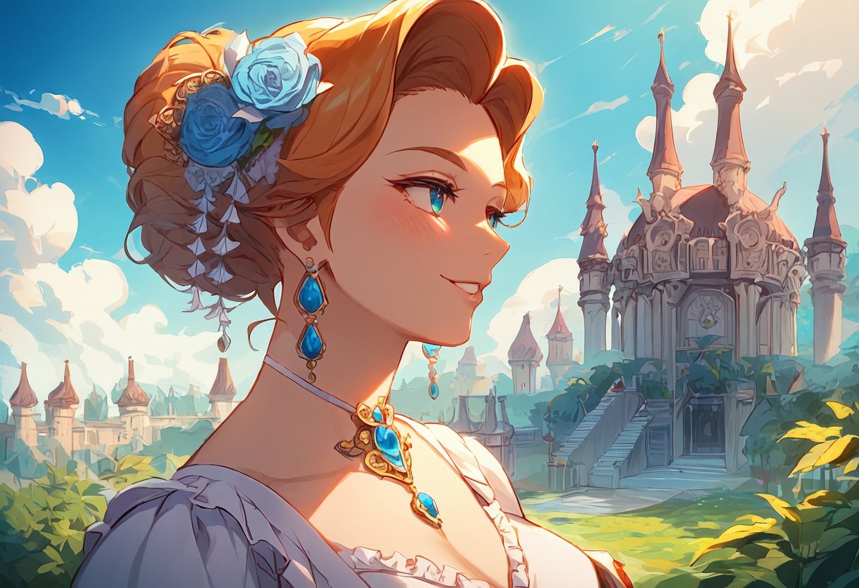 score_9, score_8_up, score_8. score_9, score_8_up, score_7_up, masterpiece, 4k, high quality, (best quality:1.1),anime, beautiful drawing, In the heart of a bustling steampunk Victorian city, a woman in an exquisite, elaborate dress stands amidst the crowd. Her eyes are fixed on a street musician, his melodies weaving through the industrial noise, his face radiating joy. The scene captures the stark contrast between the city's mechanical progress and the beauty of nature. This vivid picture, perhaps a painting, exudes lush detail: the intricate gears of the woman's attire, the musician's genuine smile, and the fusion of cityscape and greenery in the background. The image is a masterpiece, skillfully blending nostalgia, whimsy, and urban grit.