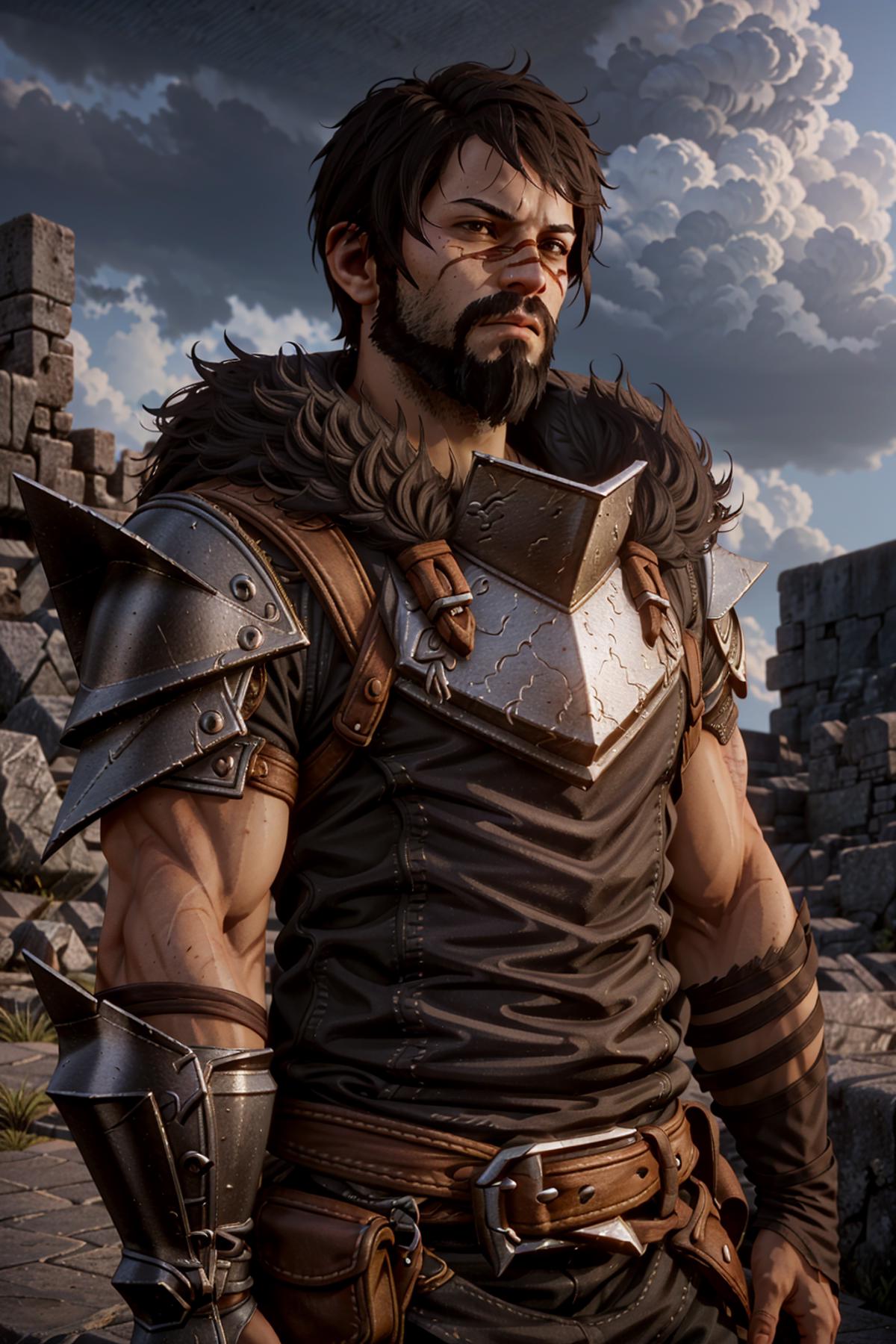 Male Hawke from Dragon Age 2 image by BloodRedKittie