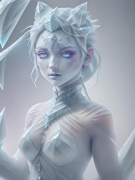 ultra detailed abstract photography of a cute pale draconian girl in full body pose, mix of dragon and girl, half dragon, silver ponytail with strands hair, (masterpiece), realistic, beautiful face, cinematic light, (beautiful purple cat eyes:1.3), perfect anatomy,dragon horns,
night sky moonlight, starry background,
fine detailed silver crescent glasses, pointy ears, cowboy shot, open mouth, medium breasts, (IceAI blackish scaly skin:1.3),black lips, black eye shadow,
nice hands, perfect hands,bioluminescence,
hyperdetailed painting, luminism, 4k resolution,
Soft Lighting, Photographic Realism,
3d rendering, octane rendering, <lora:IceAI:1>