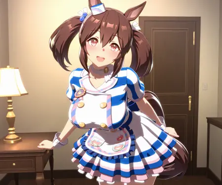 Hishi Akebono (Umamusume) in game style 3D ILL-v2