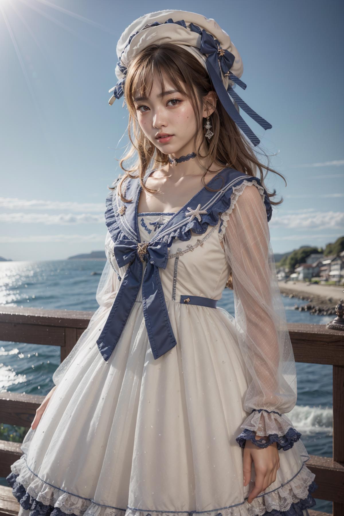 【浅海星辰】Dress No.11 White Dress image by feetie