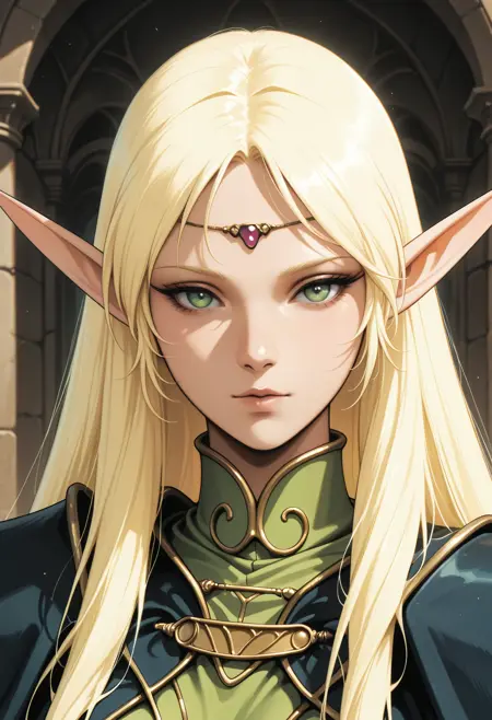 Deedlit from Record of Lodoss War [IllustriousXL]