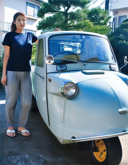 DaihatsuMidget,  photo background, motor vehicle