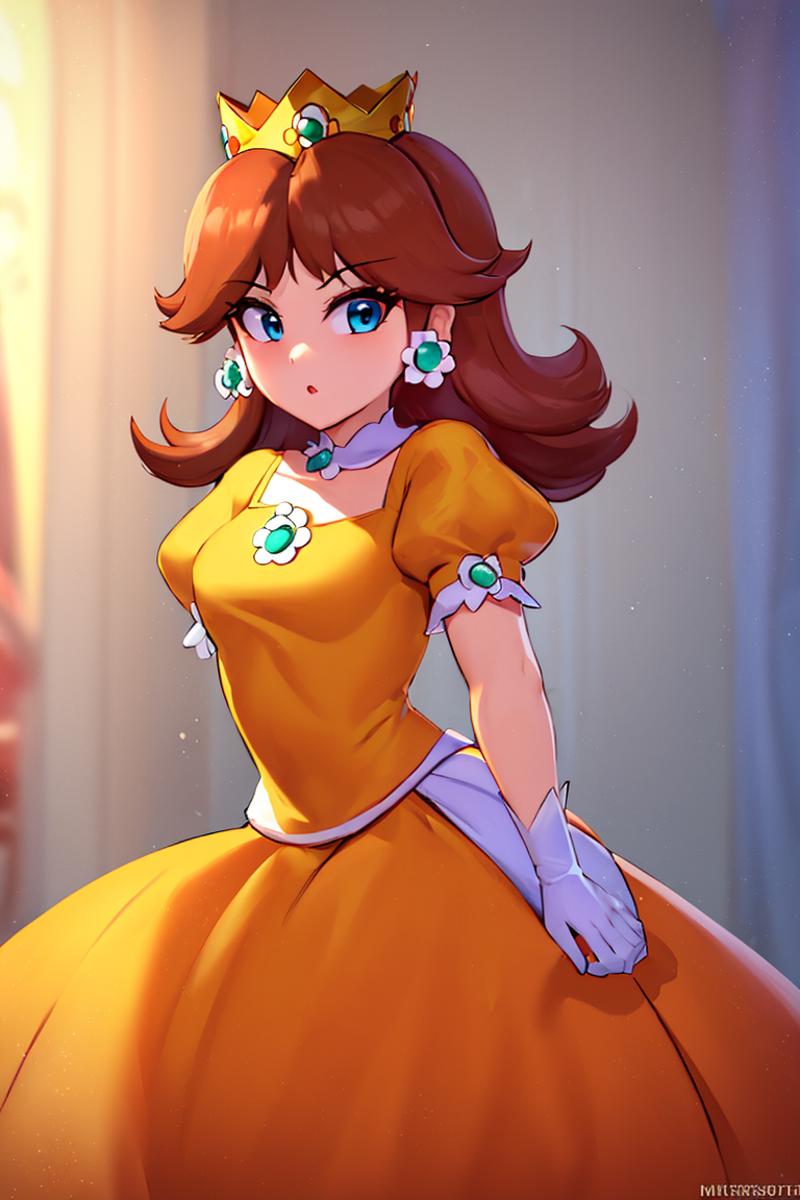 Princess Daisy (デイジー姫) - Super Mario Bros - COMMISSION image by CitronLegacy
