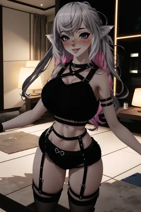 Snow - deer girl VRChat avatar