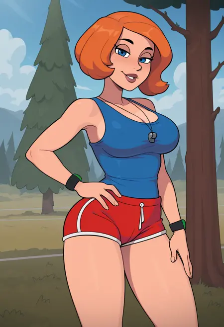 Ann, (Camp Pinewood, Kim Possible), LoRA, IllustriousXL