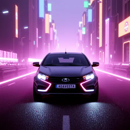 Lada VESTA (Flux1 Dev)