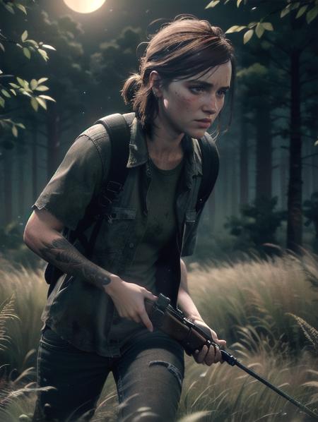 Ellie - The last of us 2 - v1.0, Stable Diffusion LoRA