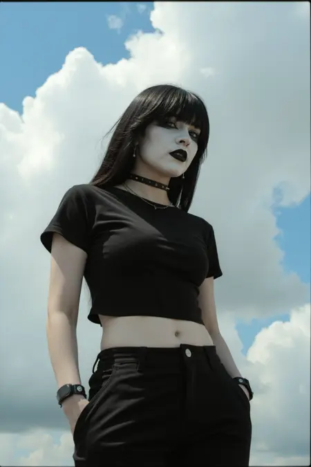 2000's Goth Girls