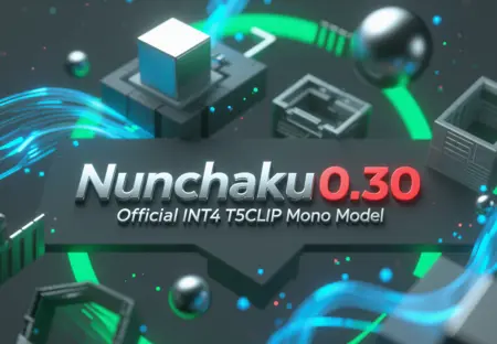 Nunchaku0.30 Official INT4 T5CLIP Mono Model