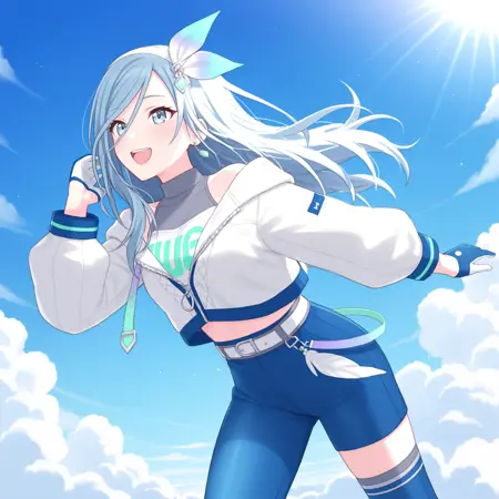 Flying Feather (Hinomori Shizuku) / Project SEKAI