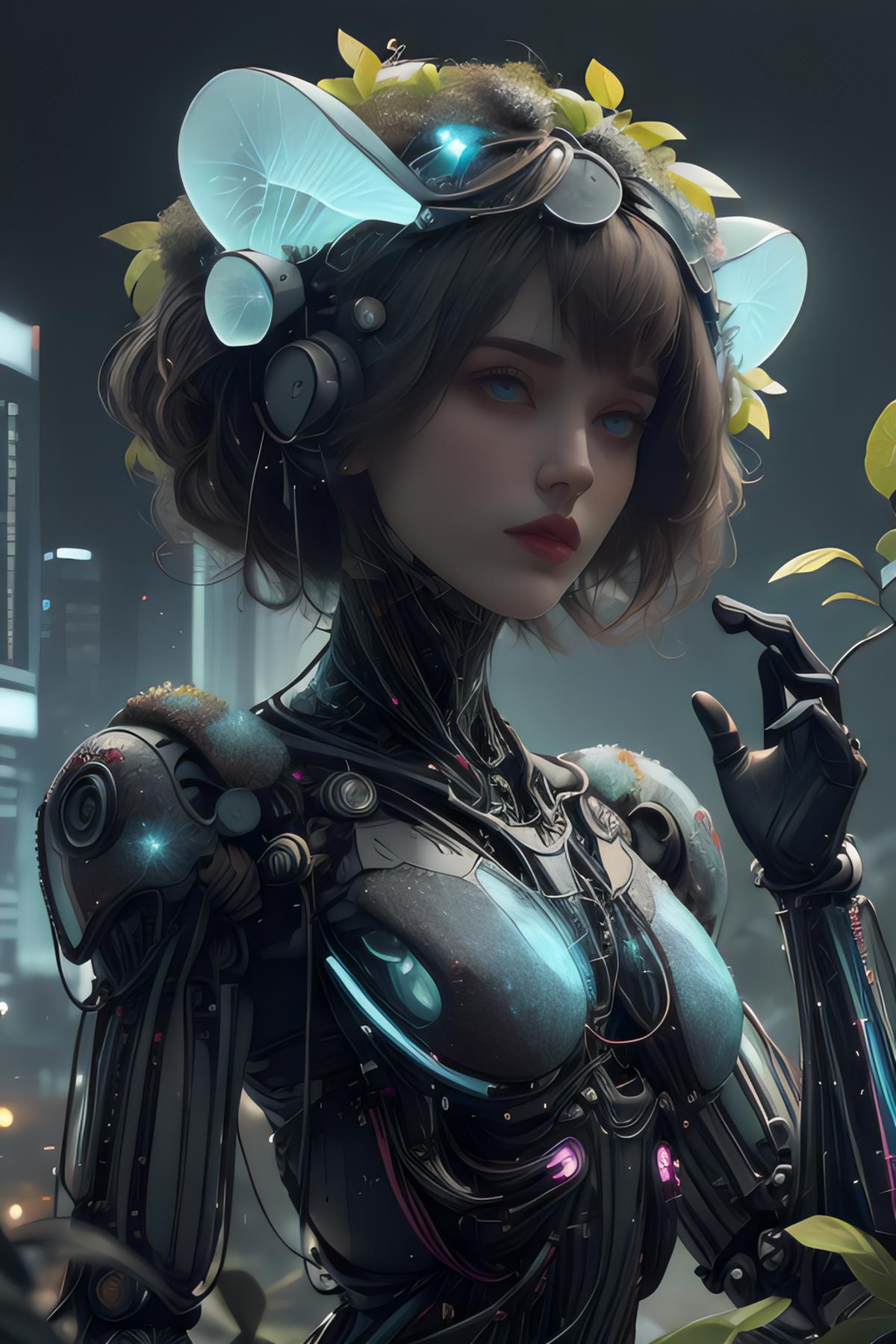 AI model image by softMeng