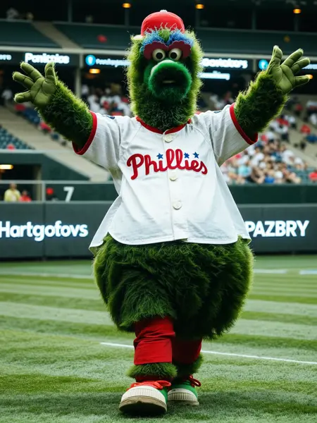 Philly Phanatic (Philadelphia Phillies mascot)  - COMMISSION! [Pony]
