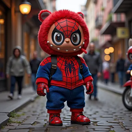 Labubu Spiderman