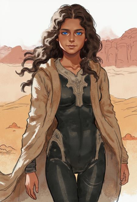 Dune: Fremen Blue Eyes (FLUX) flux v1