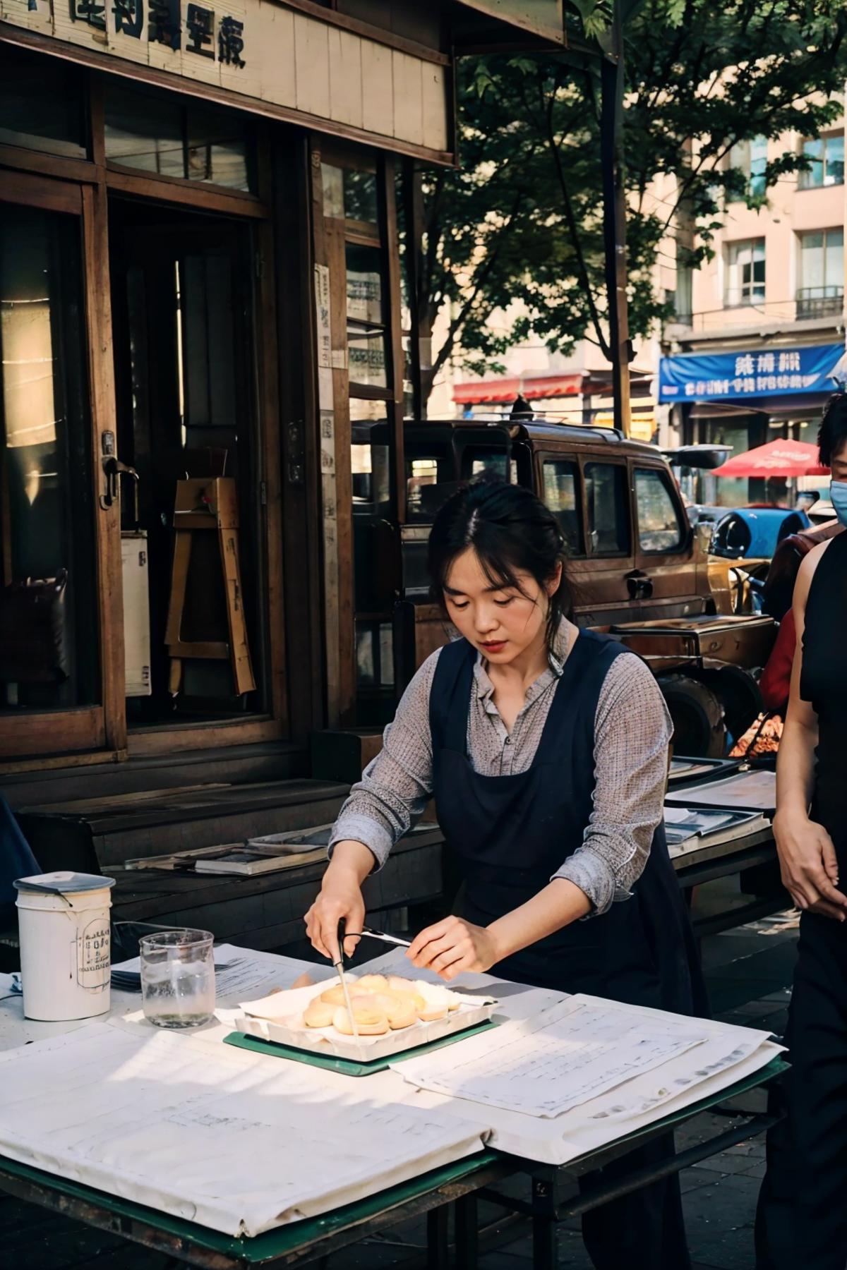 Shijing Morning Market image by ruanyi