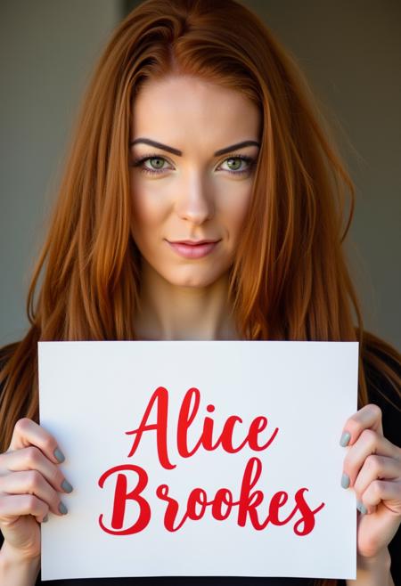 Alice Brookes - British model (FLUX) v1.0